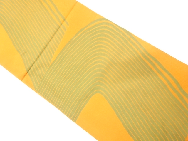 JAPANESE FUKURO OBI / WOVEN ABSTRACT STREAM